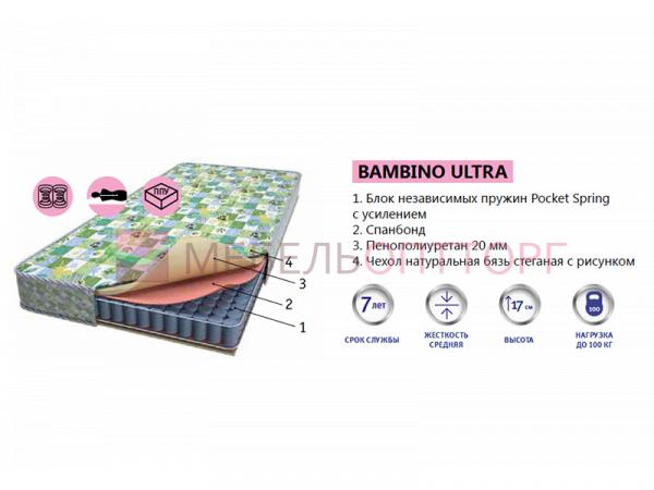 Детский матрас Bambino ultra Детский матрас Bambino ultra