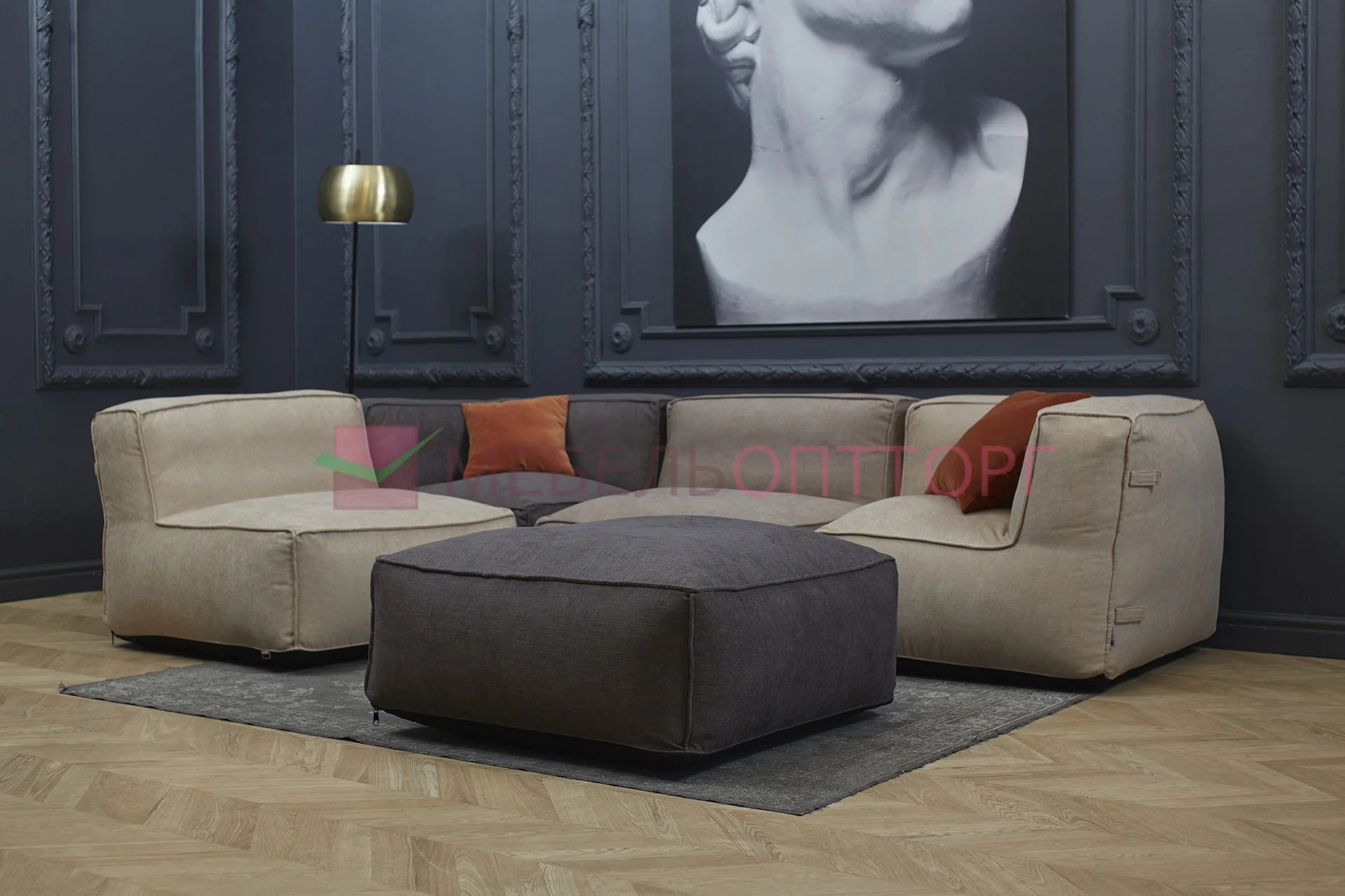 Модульный диван CASUAL купить недорого в интернет-магазине МебельОптТорг вСанкт-Петербурге